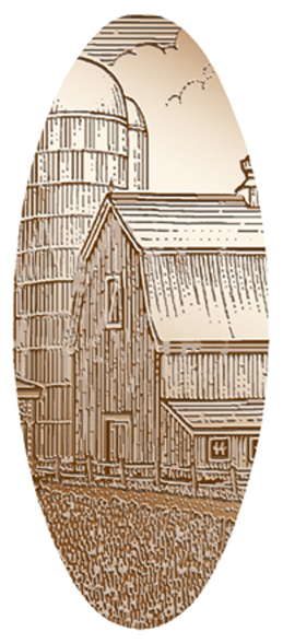 462 DA18 564 Barn Scene